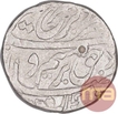 Silver One Rupee Coin of Farrukhsiyar of Azimabad Mustaqir Ul Mulk Mint.