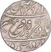 Silver One Rupee Coin of Farrukshiyar of Lakhnau Mint.