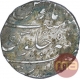 Silver One Rupee Coin of Farrukhsiyar of Surat Mint.