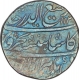 Rare Silver One Rupee Coin of Rafi ud Darjat of Shahjahanabad Mint.