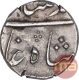 Silver Half Rupee Coin of Muhammad Shah.