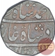 Silver One Rupee Coin of Muhammad Shah of Akbarabad Mustaqir ul Khilafa Mint.