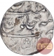 Silver One Rupee Coin of Muhammad Shah of Gwalior Mint.