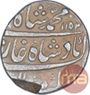 Silver One Rupee Coin of Muhammad Shah of Lahore Dar ul Sultanat Mint.