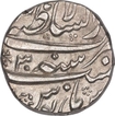 Silver One Rupee Coin of Muhammad Shah of Lahore Dar Ul Sultanat.