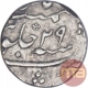 Silver One Rupee Coin of Muhammad Shah of Murshidabad Mint.