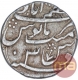 Silver One Rupee Coin of Ahmad Shah Bahadur of Azimabad Mint.