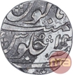 Silver One Rupee Coin of Balwantnagar Mint of Maratha Confederacy.