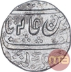 Silver One Rupee Coin of Balwantnagar Mint of Maratha Confederacy.