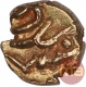 Gold Fanam Coin of  Muhammad Akbar II of Nawabs of Sira.