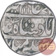 Silver One Rupee Coin of Muradabad Mint of Rohilkhand Kingdom.