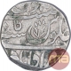 Silver One Rupee Coin of Muradabad Mint of Rohilkhand Kingdom.