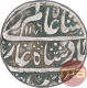 Silver One Rupee Coin of Muradabad Mint of Rohilkhand Kingdom.