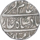 Silver One Rupee Coin of Muradabad Mint of Rohilkhand Kingdom.