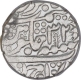 Silver One Rupee Coin of Rajgarh Mint of Alwar State.