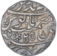 Rare Silver One Rupee Coin of Mahe Indrapur Mint of Bharatpur State.