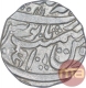 Silver One Rupee Coin of Mahe Indrapur Mint of Bharathpur State.