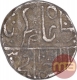 Silver One Rupee Coin of Narwar Mint of Gwalior State.