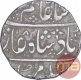 Silver One Rupee Coin of Malhar Nagar Mint of Indore State.