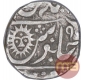 Silver One Rupee Coin of Malharnagar Mint of Indore State.