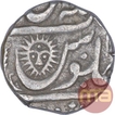 Silver One Rupee Coin of Malharnagar Mint of Indore State.