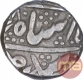 Silver One Rupee Coin of Malharnagar Mint of Indore State.