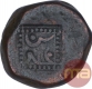 Copper One Paisa Coin of Nagor Mint of Jodhpur State.