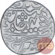 Rare Silver One Rupee Coin of Sawai Jaipur Mint of Karauli State.