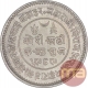 Silver Two and Half Kori Coin of Khengarji III of Bhuj Mint of Kutch State.