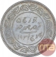 Silver Five Kori Coin of Khengarji III of Bhuj Mint of Kutch State.