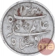 Silver Quarter Rupee Coin of Calcutta Mint of Bengal Presidency.