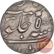 Silver One Rupee Coin of Murshidabad Mint of Bengal Presidency.