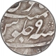 Silver One Rupee Coin of Murshidabad Mint of Bengal Presidency.