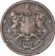 Copper One Twelfth Anna Coin of East India Company of Bombay Mint of 1835.