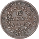 Copper One Twelfth Anna Coin of East India Company of Bombay Mint of 1835.