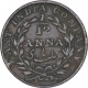 Copper One Twelfth Anna Coin of East India Company of Madras Mint of 1835.