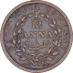 Copper One Twelfth Anna Coin of East India Company of Calcutta Mint of 1835.