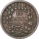 Copper One Twelfth Anna Coin of East India Company of Calcutta Mint of 1835.