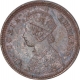 Copper One Twelfth Anna Coin of Victoria Empress of Calcutta Mint of 1901.