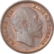 Copper One Twelfth Anna Coin of King Edward VII of Calcutta Mint of 1903.