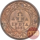 Bronze One Twelfth Anna Coin of King George V of Calcutta Mint of 1931.