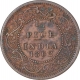 Copper Half Pice Coin of Victoria Queen of Calcutta Mint of 1862.