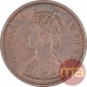 Copper Half Pice Coin of Victoria Empress of Calcutta Mint of 1894.