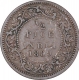 Copper Half Pice Coin of Victoria Empress of Calcutta Mint of 1899.