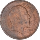 Bronze Half Pice Coin of King Edward VII of Calcutta Mint of 1906.