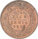 Bronze Half Pice Coin of King Edward VII of Calcutta Mint of 1909.