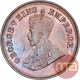 Bronze Half Pice Coin of King George V of Calcutta Mint of 1922.