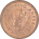 Bronze Half Pice Coin of King George VI of Calcutta Mint of 1939.