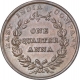 Copper One Quarter Anna Coin of East India Company of Madras Mint of 1835.