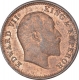 Copper One Quarter Anna Coin of King Edward VII of Calcutta Mint of 1906.